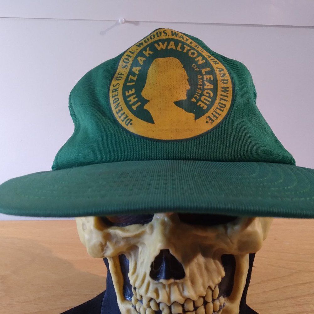 Vintage Izaak Walton League Conservation Snap Back Trucker Hat